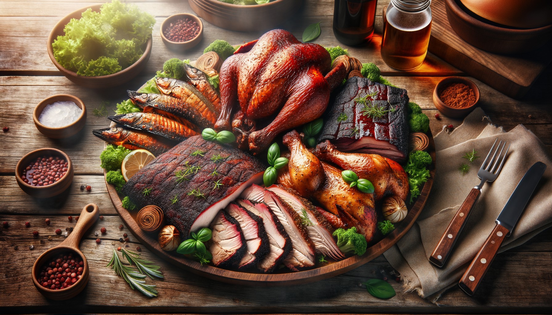 The Final Feast: Smoked Delights Ready to Serve