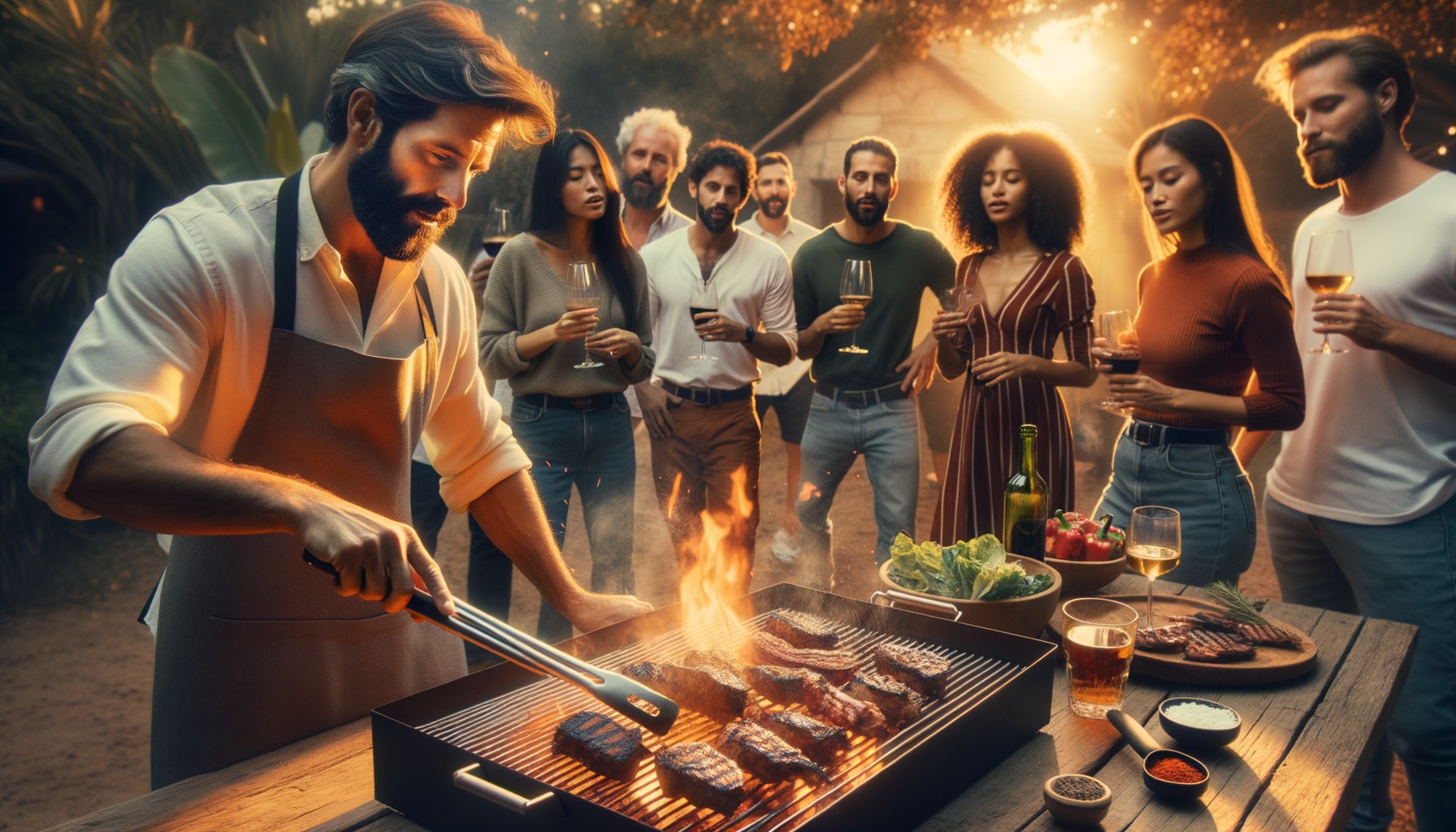 Asado in Action: The Gatherings of Friends