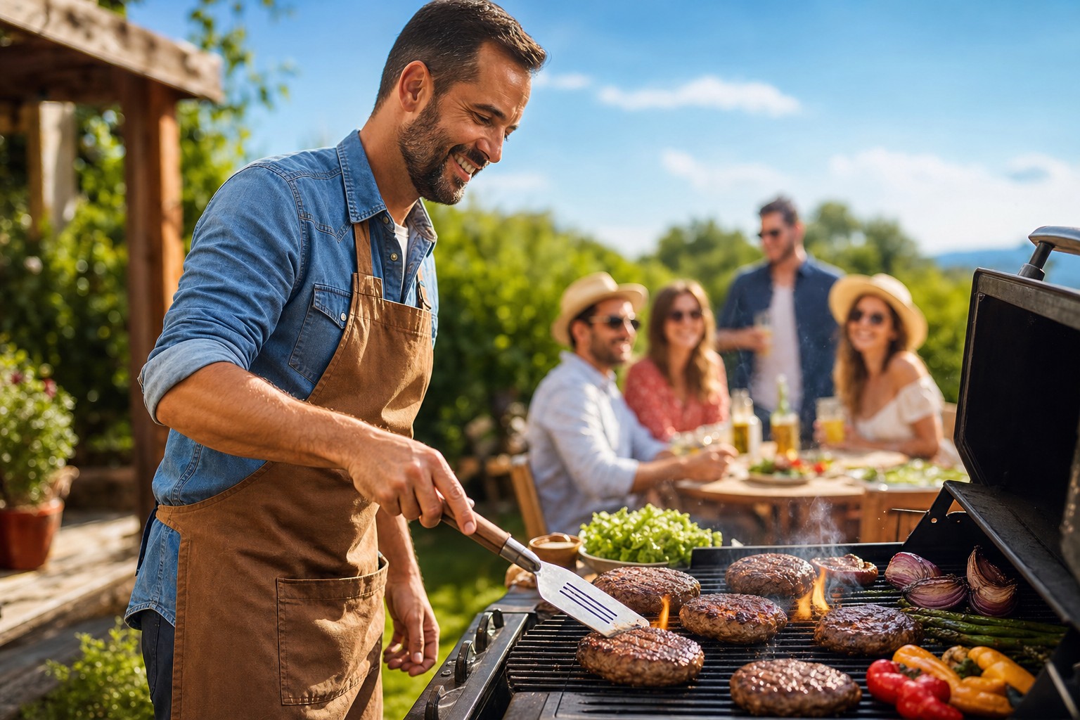 Grilling in Action