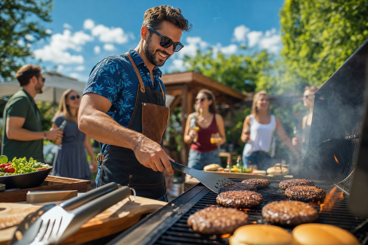 Grilling in Action