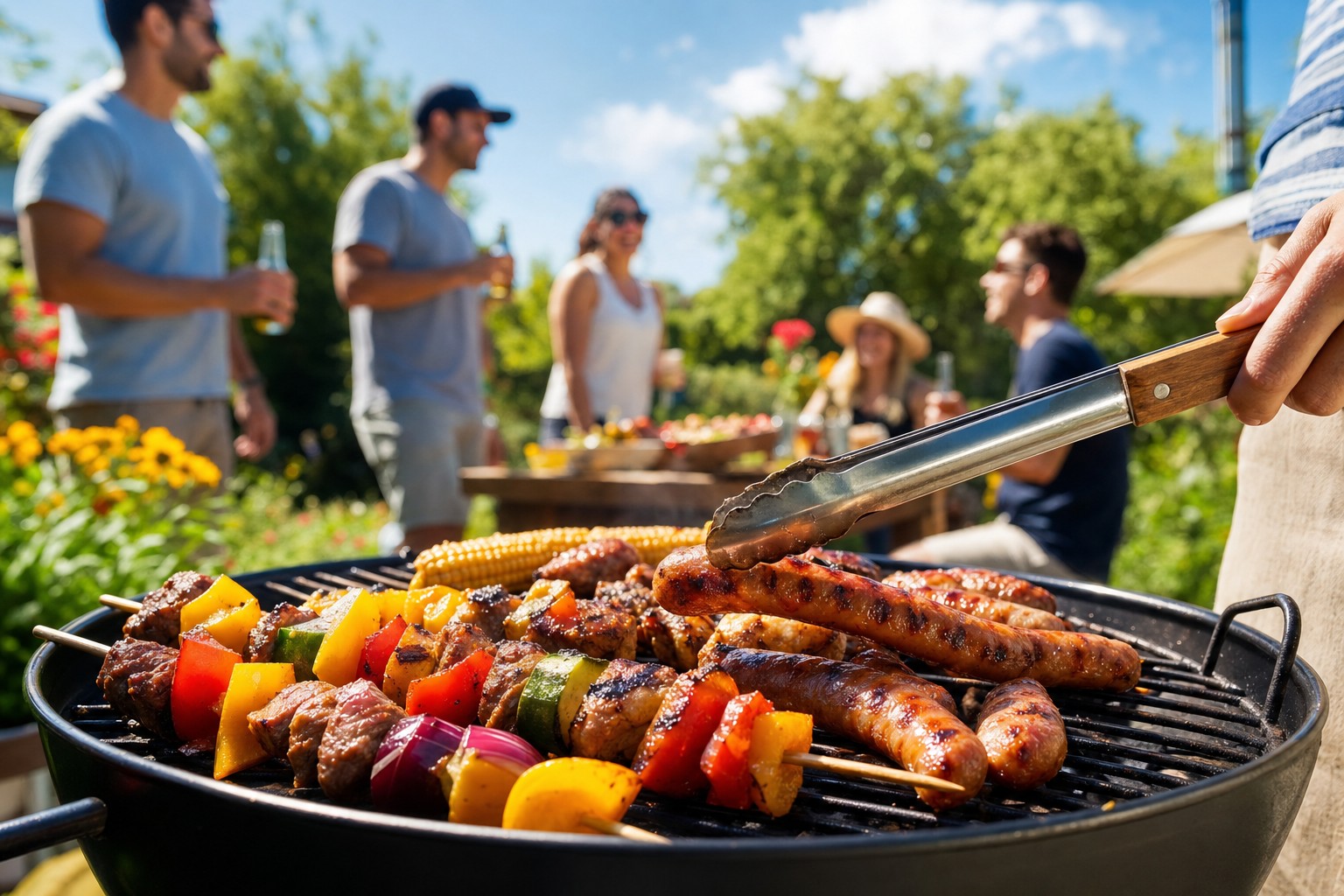 Grilling in the Sunshine