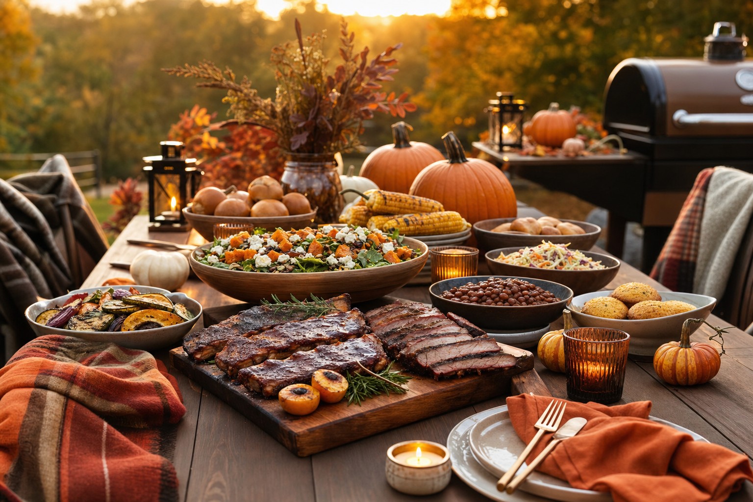 Fall Feast Table