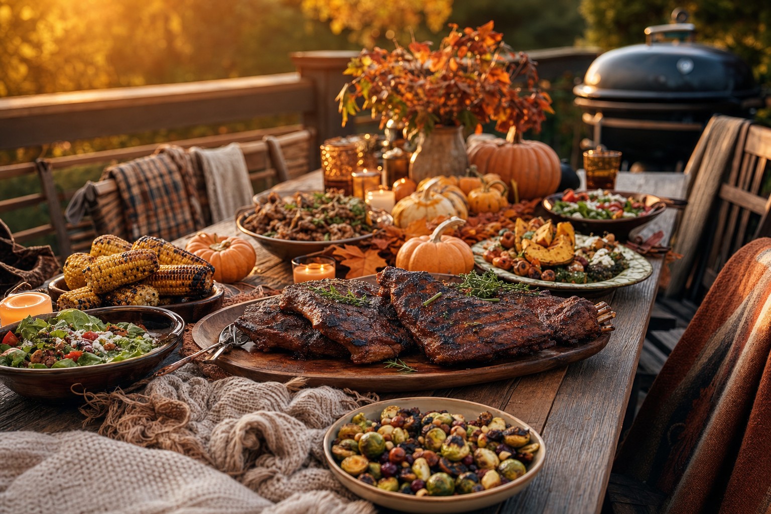 Fall Feast Table