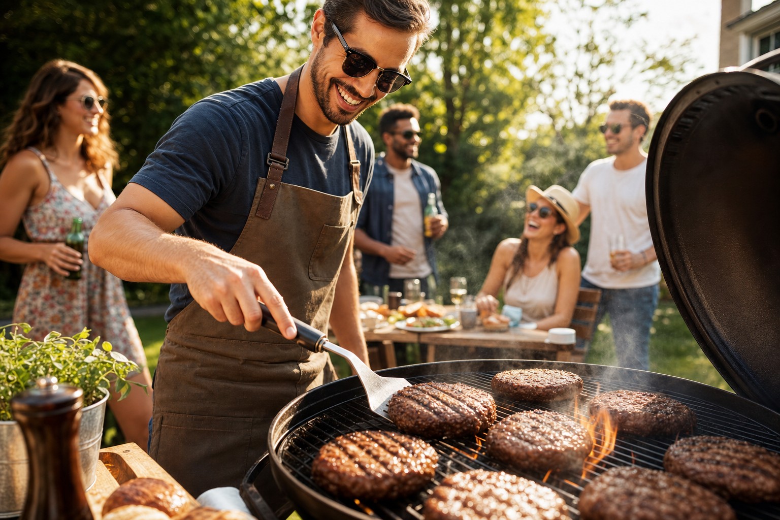 Grilling in Action