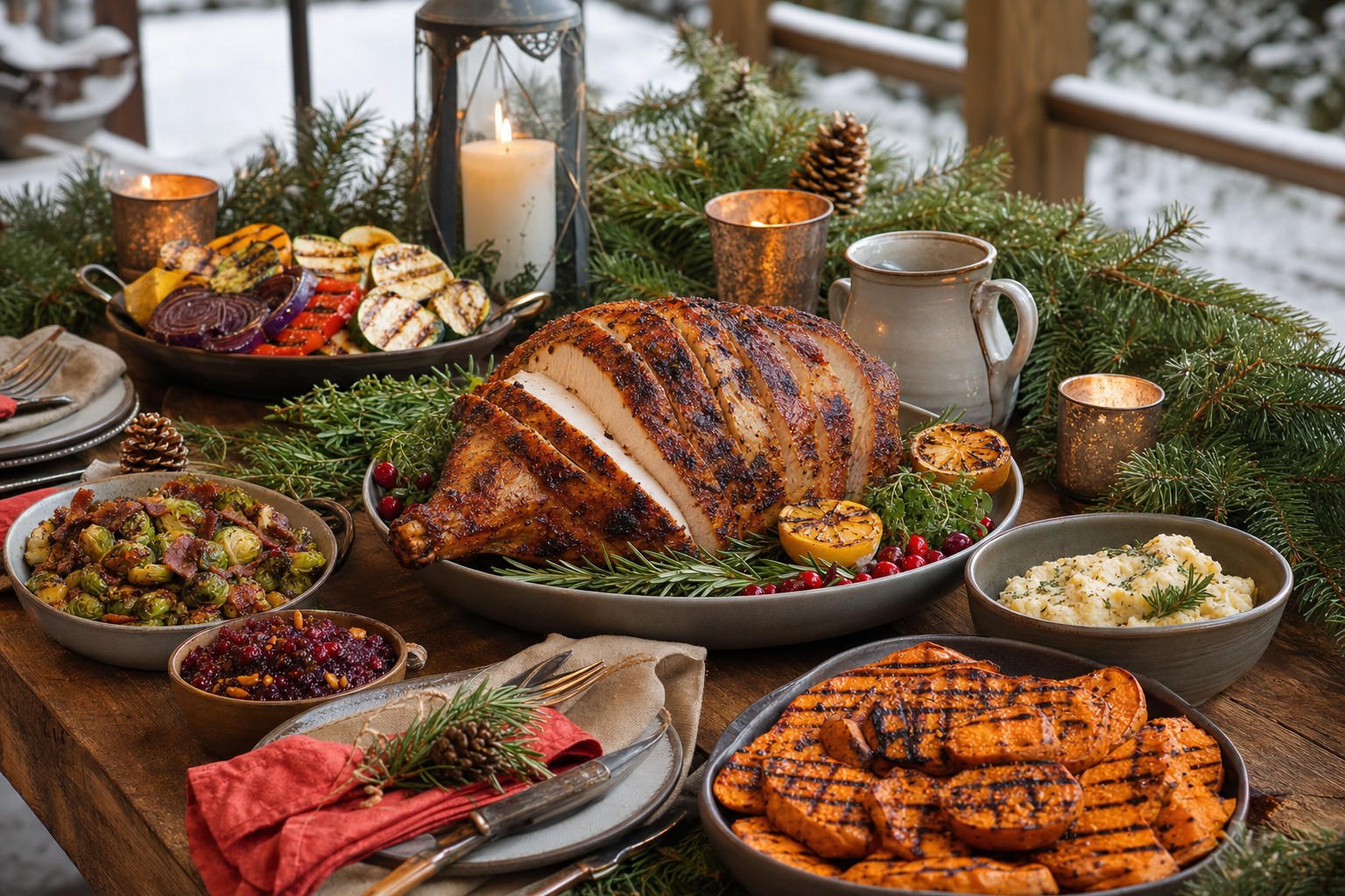 Holiday Feast on the Grill
