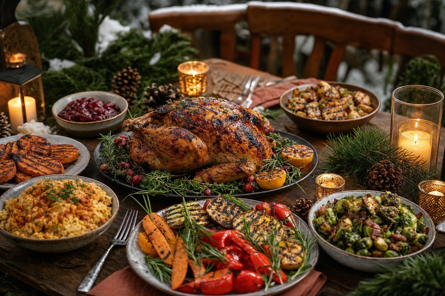 Holiday Feast on the Grill