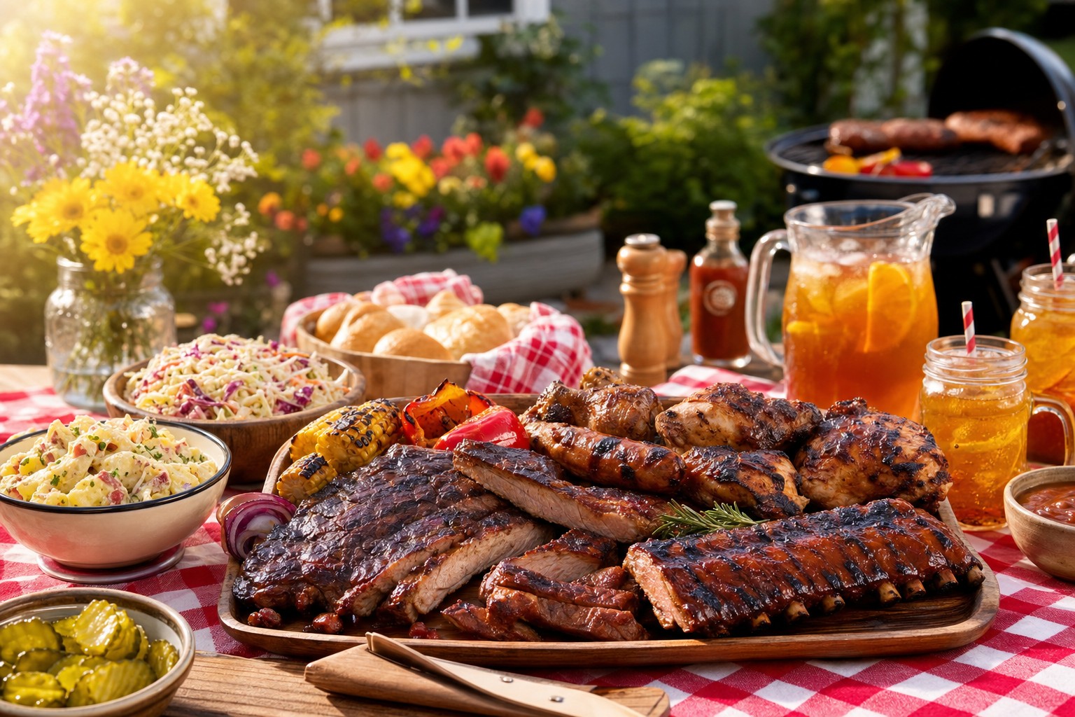 The Grand BBQ Spread