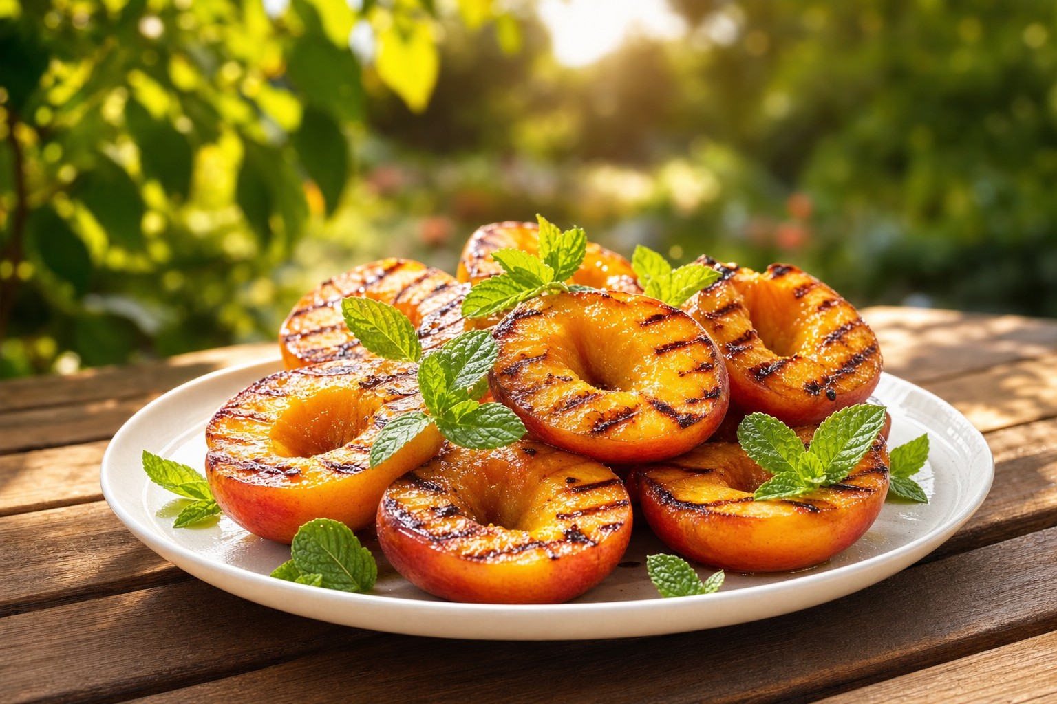 Summer Dessert on the Grill