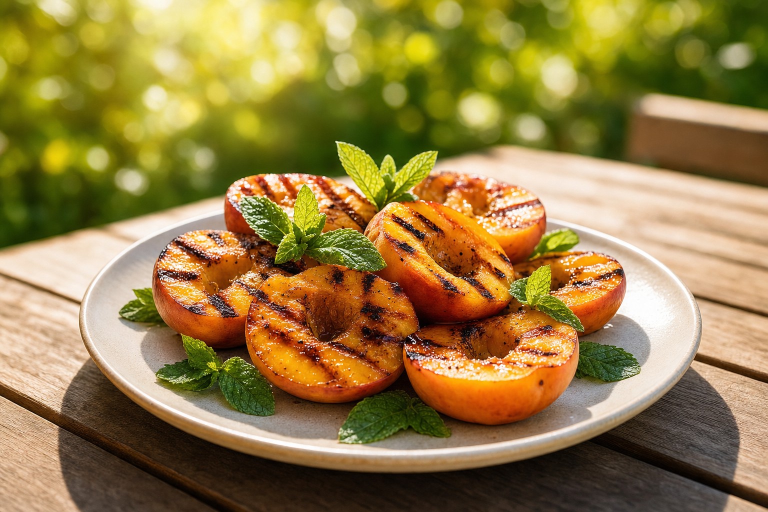 Summer Dessert on the Grill