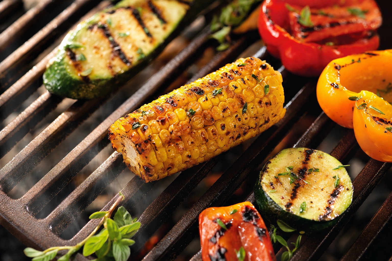 Grill Grate Close-Up