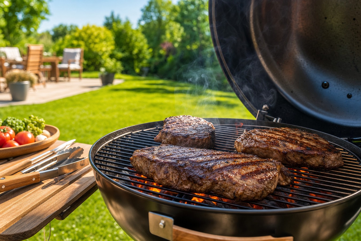 Summer Grill Setup
